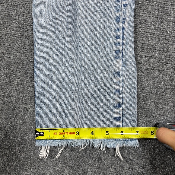 Levi's Light Blue Straight Leg Jeans - Picture 8 of 10